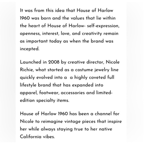 House of Harlow 1960 Linen Top - Picture 10 of 11